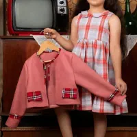 پیراهن یلدایی کت سارافون یلدایی حراج|کفش و لباس بچه|قم, سالاریه|دیوار