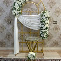 گل آرایی جایگاه عروس و داماد اقتصادی|خدمات پذیرایی، مراسم|کرمان, |دیوار