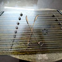 سنتور دستساز استاد زمانی اصل / مضراب استاد موسوی|سازهای سنتی|تهران, سنگلج (شاپور)|دیوار