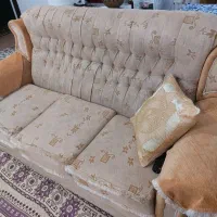 مبل ۷ نفره|مبلمان خانگی و میز عسلی|نور, |دیوار