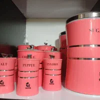 سرویس تمام استیل جیفینی ایتالیایی|ظروف نگهدارنده، پلاستیکی، یک‌بارمصرف|قم, وادی السلام|دیوار