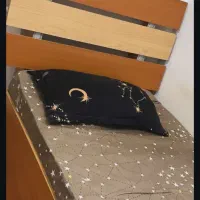 تخت یک نفره بدون تشک