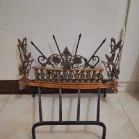 گارد مسی و منقل شومینه جنس خوب ..نو