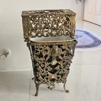 ست سطل و جای دستمال