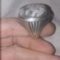 انگشتر قدیمی عتیقه فسیل|کلکسیون اشیاء عتیقه|وحیدیه, |دیوار