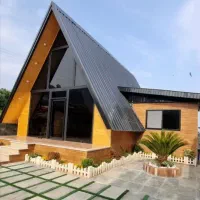 اجاره کلبه سوئیسی نوساز با جکوزی در رامسر