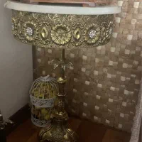 میز گرد برنز اصل سالم