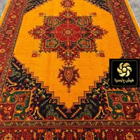 فرش عشایری کد ۷۰۷ دارچینی  سایزبندی ۱۲و۹و۶ متری