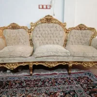 مبلمان سلطنتی چوبی|مبلمان خانگی و میز عسلی|مشهد, شهید شهریاری|دیوار