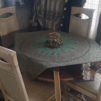 میزوصندلی غذاخوری  ۶نفره سالم درحدنو