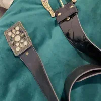 کمر خارجی بند زنانه چرم اصل و ورنی ، شیک و نو|کیف، کفش، کمربند|تهران, خواجه نظام الملک|دیوار