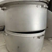 دیگ آلومینیومی  شیردار به همراه مشعل سالنی اصفهان
