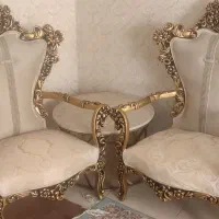 مبل سلطنتی 7نفره|مبلمان خانگی و میز عسلی|قرچک, میرزائی جنوبی|دیوار