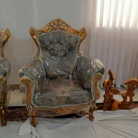 مبل ۹ نفره با جلو مبلی و عسلی|مبلمان خانگی و میز عسلی|رشت, حمیدیان|دیوار