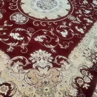 فرش نگین ۱۲متری ۱۰۰در۱۰۰نخ تمیز ودرحدنو