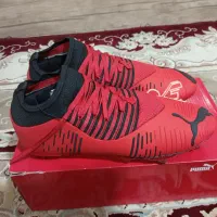 کفش فوتبالی  نونو جورابی  قرمز سایز 41