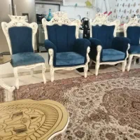 مبلمان 9نفره ومیز نهارخوری 4 نفره|مبلمان خانگی و میز عسلی|تهران, شوش|دیوار