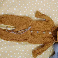 ژاکت شلوار بافت نوزادی زمستونی|کفش و لباس بچه|تهران, باشگاه نفت|دیوار