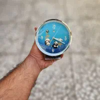 ساعت رومیزی حرکتی کوکی قدیمی