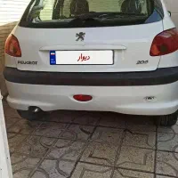 پژو 206 tu۳ تیپ ۲ گاز سیمی