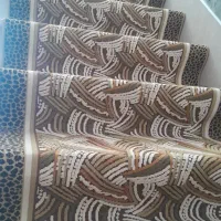 فرش گلیم پله در حد نو