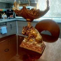 مجسمه یا جا میوه ای شیر و آهو