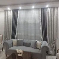 پرده خامه دوزی ترک|پرده، رانر، رومیزی|مشهد, امیریه|دیوار