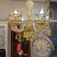 لوستر کریستالی|لوستر و چراغ آویز|همدان, |دیوار