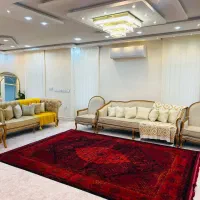 فرش گل برجسته* طرح افشان /رنگ سرمه ای خاص