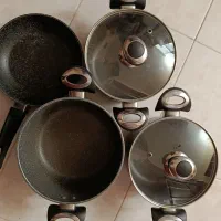 ست قابلمه و ماهیتابه زرساب