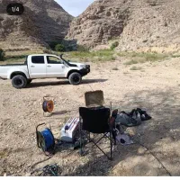 اکتشاف آب با دستگاه جهت حفاری چاه