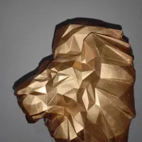 دیوار کوب پلی استیر طرح شیر|مجسمه، تندیس، ماکت|تبریز, |دیوار