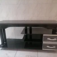 میز LED شیشه ای در حد نو