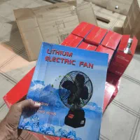 پنکه فلزی باتری دریل خور کارتون 16تایی