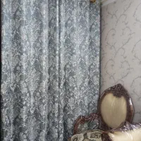 یک جفت پنل نگین دار جنس خوب رنگ فیلی