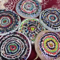 دم‌کنی برنج دست‌دوز و رنگی  زیبا و کاربردی