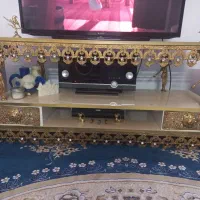 میز تلویزیون برنجی