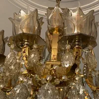 لوستر برنجی|لوستر و چراغ آویز|تهران, مسعودیه|دیوار