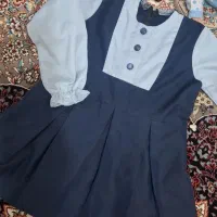 لباس فرم کار کرده سایز مناسب پیشدبستانی و کلاس اول