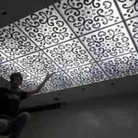 اجرای سقف کادب(پلکسی،تایل۶۰در۶۰،پیوسی)