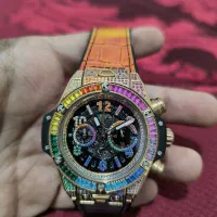 ساعت هابلوت نگین دار اصل