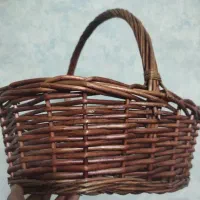 سبد حصیری تزیینی نو