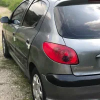 پژو ۲۰۶ تیپ ۲ شاسی سالم|خودرو سواری و وانت|رشت, فلسطین|دیوار