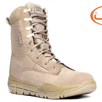 پوتین نظامی گارد زیپ دار جیر و چرم تبریز