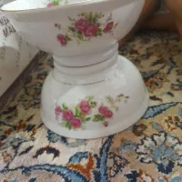 کاسه عتیقه گلسرخی