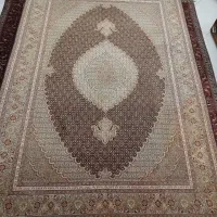 فرش دستباف چله ابریشم ماهی|فرش|کرج, ساماندهی|دیوار