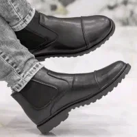 نیم بوت مشکی ایتالیایی|کیف، کفش، کمربند|قم, هنرستان|دیوار