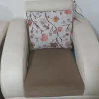 مبل 7نفره سفید کرمی|مبلمان خانگی و میز عسلی|مراغه, |دیوار