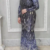 پیراهن مجلسی تمام کارشده|لباس|اسلام‌شهر, مسکن مهر اسلاشهر (شهرک امام خمینی)|دیوار