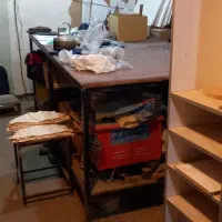 میز کار قفسه لوله و پروفیل خرک کارگاهی